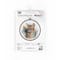 Luca-S Bengal Cat Counted Cross Stitch Kit with Display Hoop
